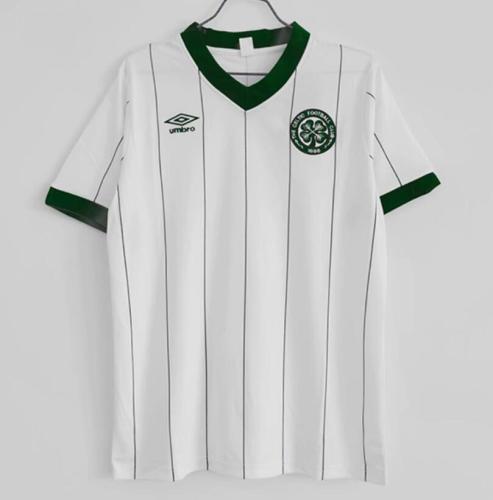 Retro Jersey Celtic 1984-1986 Away White Soccer Jersey