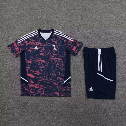Adult Uniform 2023-2024 Juventus Colorful Soccer Training Jersey Shorts
