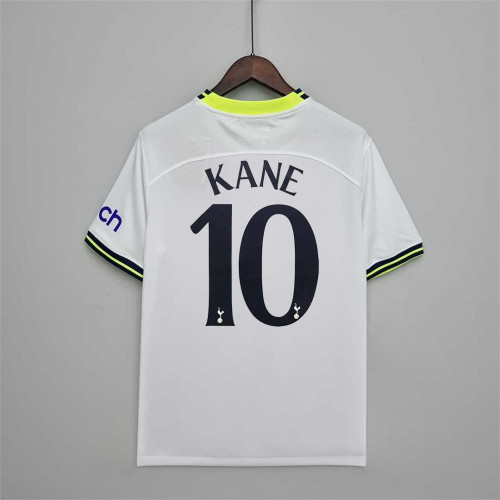 with UCL Fonts Fans Version 2022-2023 Tottenham Hotspur KANE 10 Home Soccer Jersey