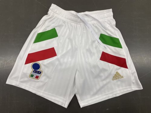 2023-2024 Italy White Icons Shorts