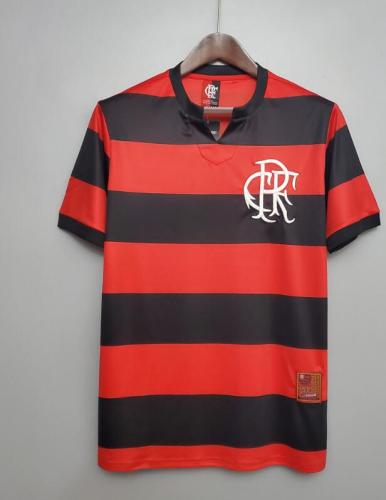 Retro Jersey 1978-1979 Flamengo Home Red/Black Soccer Jersey