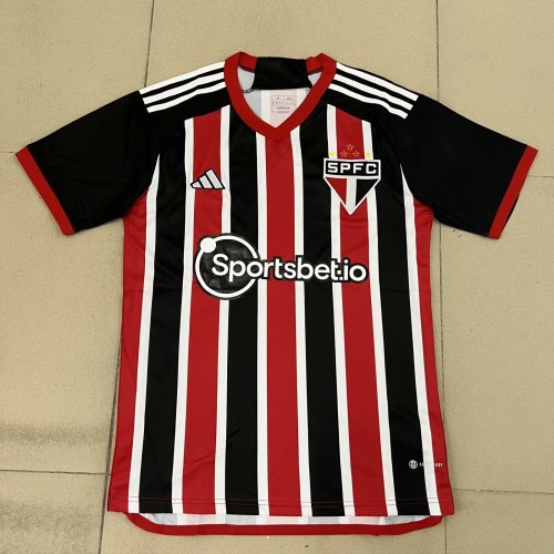 Fans Version 2023-2024 São Paulo Away Soccer Jersey