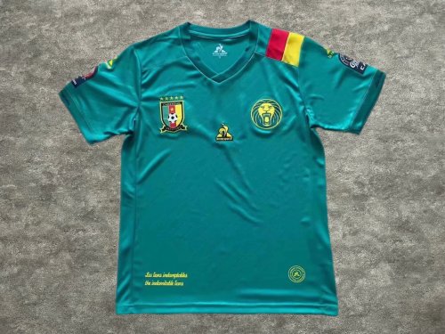 Fans Version 2022-2023 Cameroon Blue Soccer Jersey