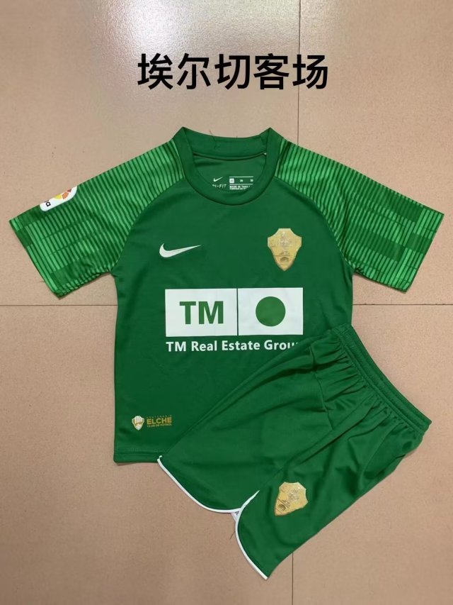 Adult Uniform 2022-2023 Elche Away Soccer Jersey Shorts