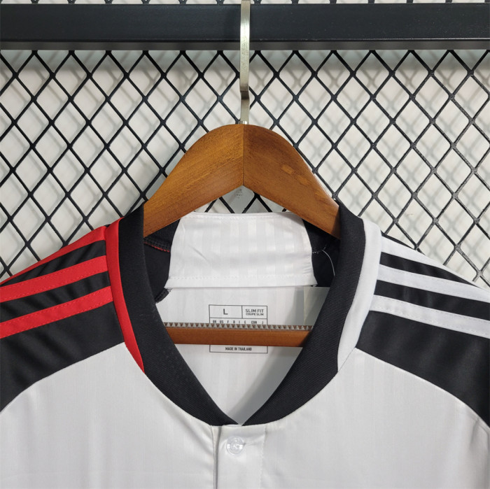 with Sponor Logo Fulham Football Shirt Fan Version 2023-2024 Fulham Home Soccer Jersey S,M,L,XL,2XL,3XL,4XL