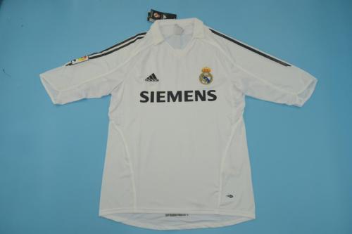 Retro Jersey 2006 Real Madrid Home Soccer Jersey S,M,L,XL,2XL