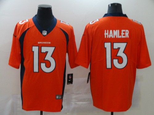 Denver Broncos 13 HAMLER Orange NFL Jersey