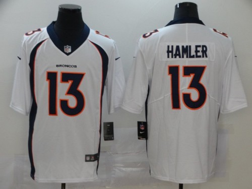 Denver Broncos 13 HAMLER White NFL Jersey