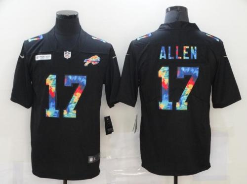 Green Bay Packers 17 ALLEN Black Vapor Untouchable Fashion Limited Jersey