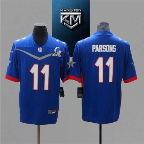 2022 Pro Bowl 11 PARSONS BLUE NFL Jersey S-XXL WHITE Font