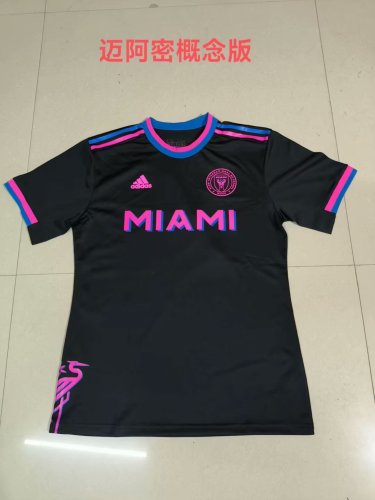 Fan Version 2023-2024 Inter Miami Special Edition Black Soccer Jersey