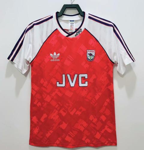 Retro Jersey 1990-1992 Arsenal Home Red Soccer Jersey