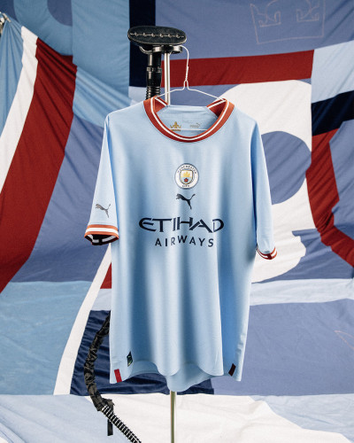 Unveiled 2022-23 Manchester City Home Football Shirt