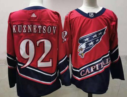 2020 Retro Jersey Washington Capitals 92 KUZNETSOV Red NHL Jersey