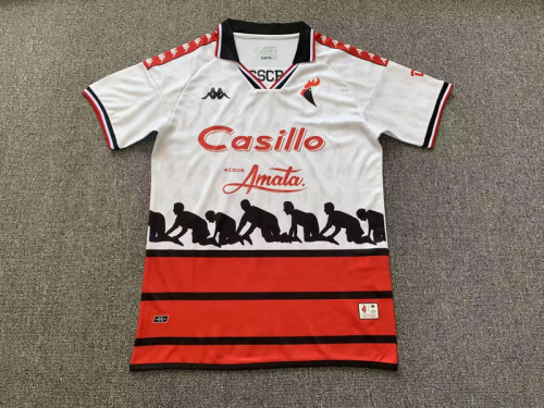 Fans Version 2023-2024 Bari Special White/Red Soccer Jersey