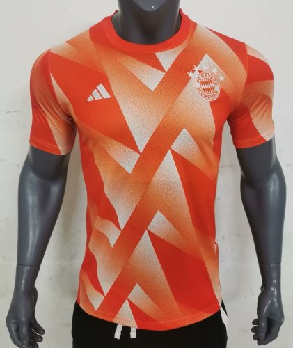 Fans Version 2023-2024 Bayern Munich Orange Soccer Training Jersey