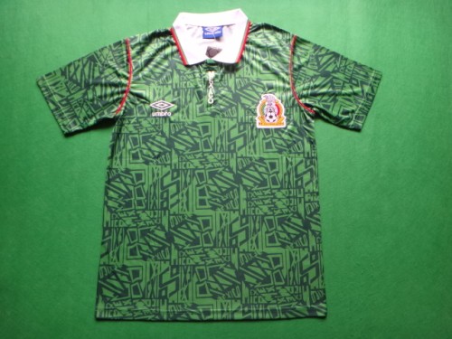 Retro Jersey 1994 Mexico Home Soccer Jersey
