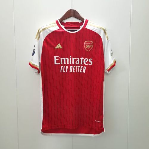 with EPL Patch Fan Version 2023-2024 Arsenal Home Football Shirt S,M,L,XL,2XL,3XL,4XL