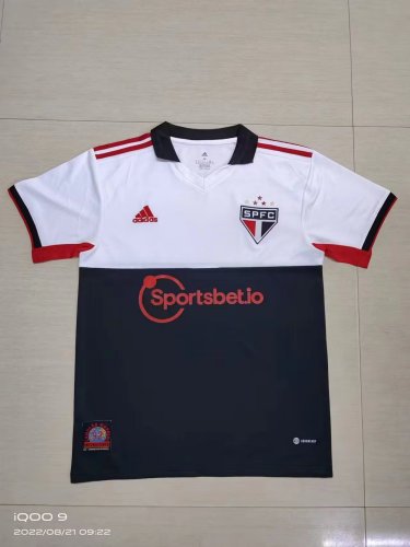 Fans Version 2022-2023 Sao Paulo 3rd Away Soccer Jersey S,M,L,XL,2XL,3XL,4XL