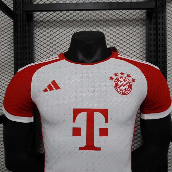 Player Version 2023-2024 Bayern Munich Home Soccer Jersey