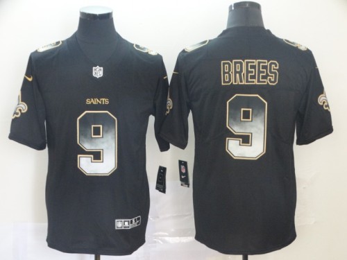 New Orleans Saints #9 BREES Black NFL Jersey