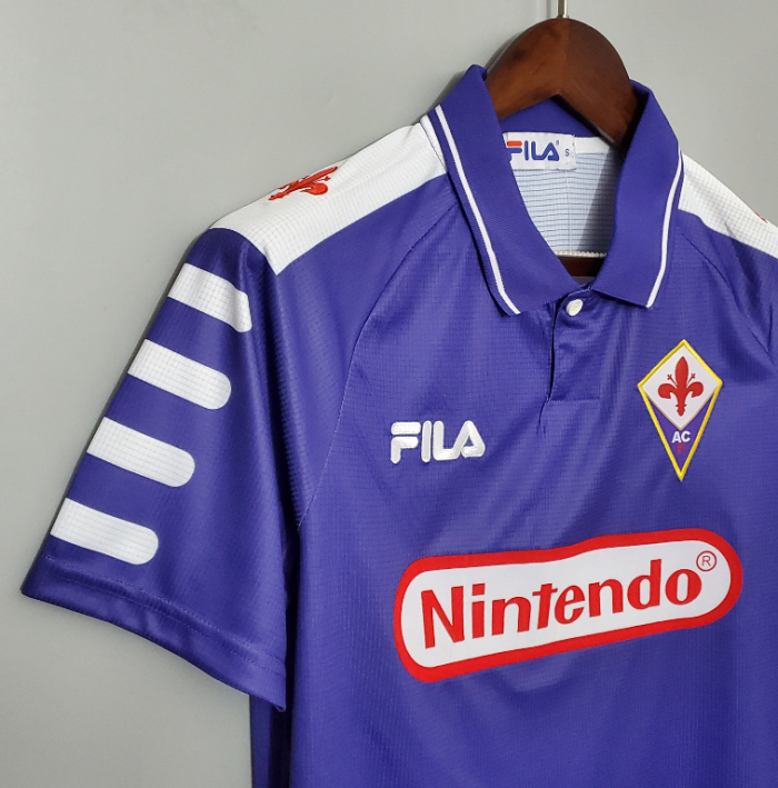 Retro Jersey 1998-1999 Fiorentina Home Soccer Jersey