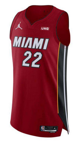 Miami Heat 22 BUTLER Red NBA Shirt Basketball Jersey