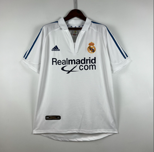 Retro Jersey 2001-2002 Real Madrid Home Vintage Soccer Jersey