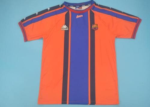 Retro Jersey 1997-1998 Barcelona Away Soccer Jersey