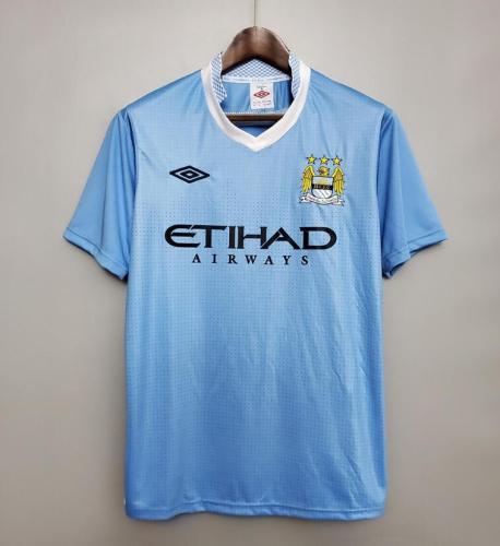 Retro Jersey 2011-2012 Manchester City Home Soccer Jersey