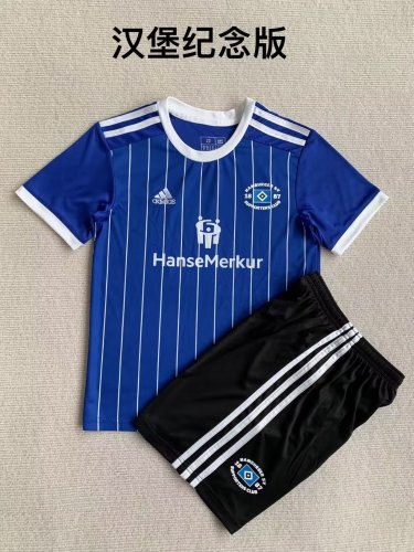Adult Uniform 2023-2024 Hamburger Souvenir Soccer Jersey Shorts