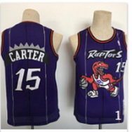 Youth Shirt Kids Toronto Raptors purple Vince Carter NBA Jersey