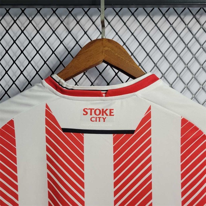 Fans Version 2022-2023 Stoke City Home Soccer Jersey