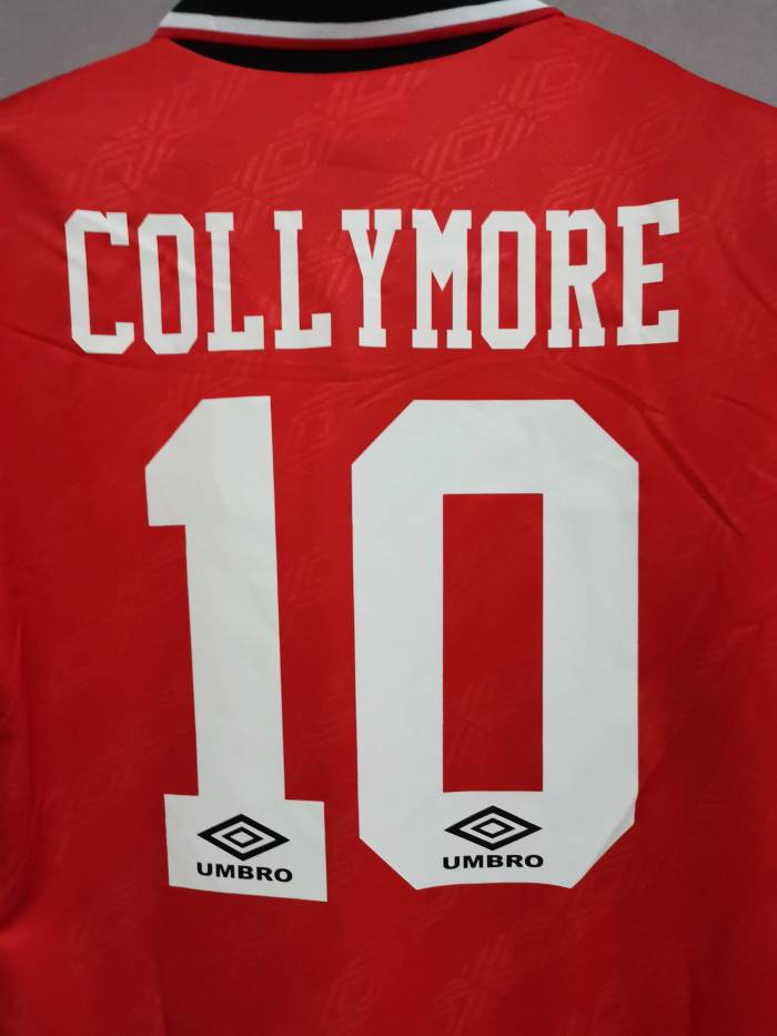 Retro Jersey 1994-1995 Nottingham Forest 10 COLLYMORE Home Soccer Jersey