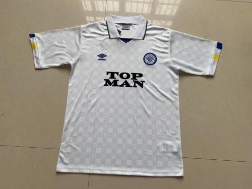 Retro Jersey 1989-1991 Leeds United Home Soccer Jersey