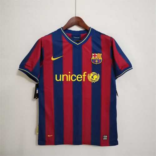 Retro Jersey 2009-2010 Barcelona Home Soccer Jersey