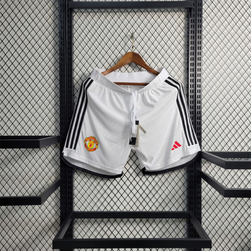 Player Version 2023-2024 Manchester United Home Soccer Shorts