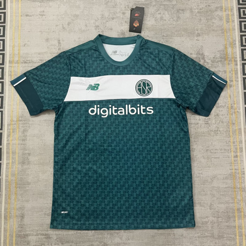 Fans Version 2023-2024 As Roma Green Soccer Jersey S,M,L,XL,2XL,3XL,4XL