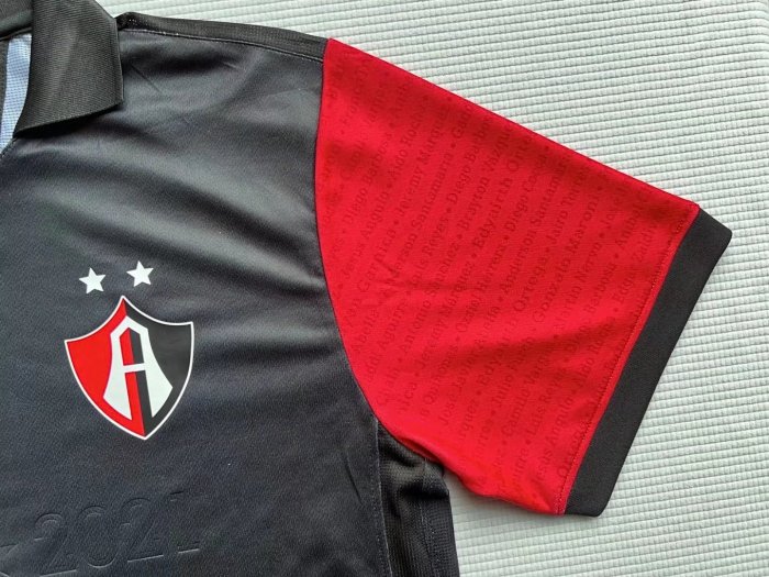 Fans Version 2022-2023 Club Atlas Special Edtion Black/Red Soccer Jersey