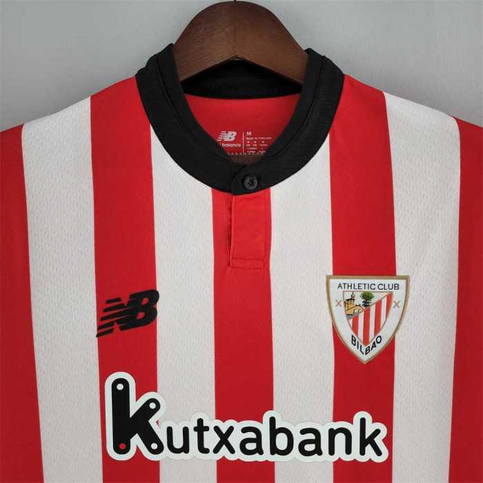 Fans Version 2022-2023 Athletic Bilbao Home Soccer Jersey