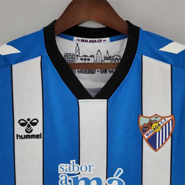 Fans Version 2022-2023 Málaga Home Soccer Jersey