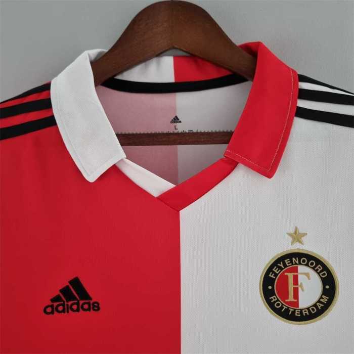 Fans Version 2022-2023 Feyenoord Rotterdam Home Soccer Jersey S,M,L,XL,2XL,3XL,4XL