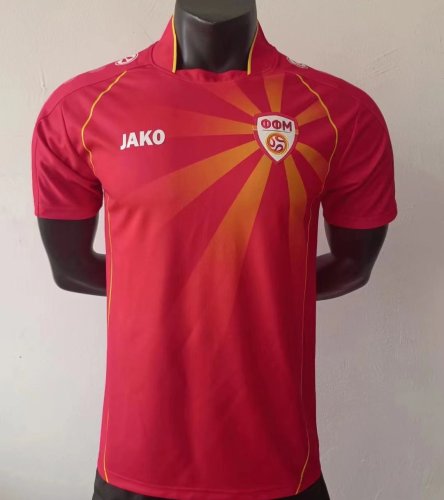 Fans Version 2022-2023 North Macedonia Home Soccer Jersey