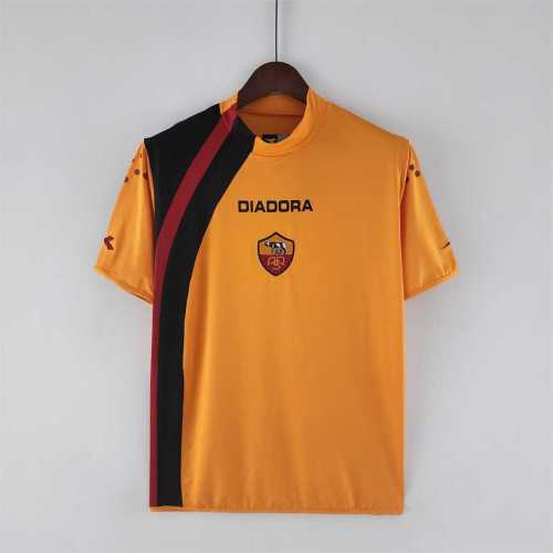 Retro Jersey 2005-2006 As Roma Home Soccer Jersey Vintage Football Shirt