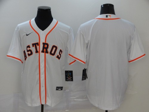 Houston Astros Blank White 2020 Cool Base Jersey