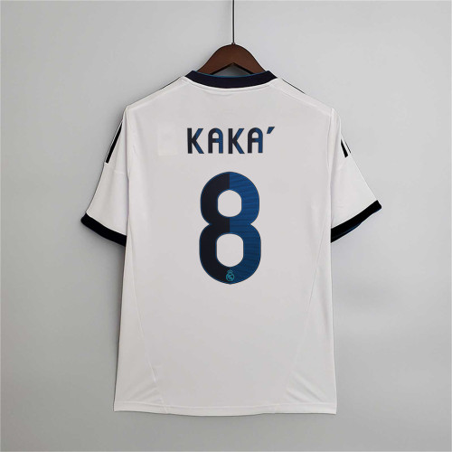 with UCL Patch Retro Jersey 2012-2013 Real Madrid KAKA' 8 Home Soccer Jersey