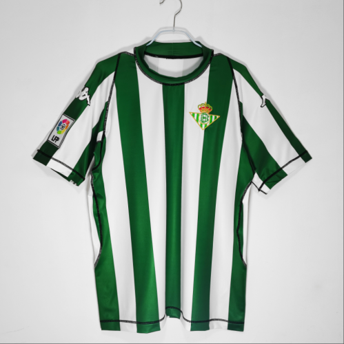 Retro Jersey 2002-2003 Real Betis home vintage soccer jersey