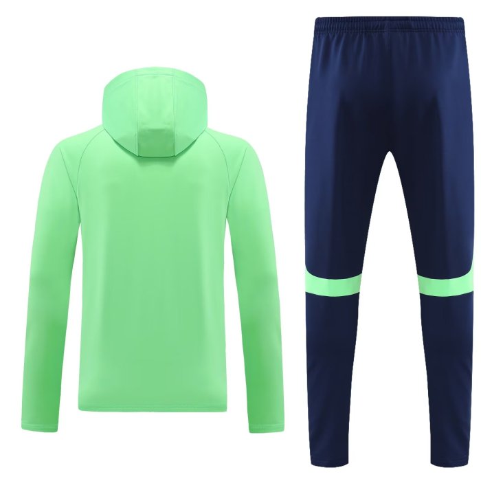 2023-2024 Brazil Green Soccer Hoodie and Pants