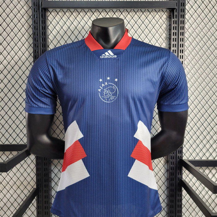 Player Version 2023-2024 Ajax Special Royal Blue Soccer Jersey