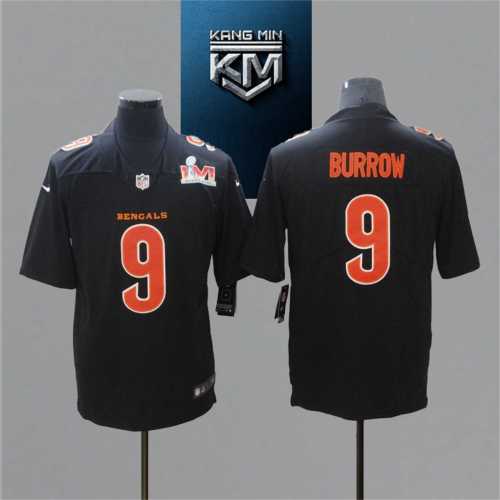 2022 Super Bowl 9 BURROW  1 CHASE NFL Jersey S-XXL